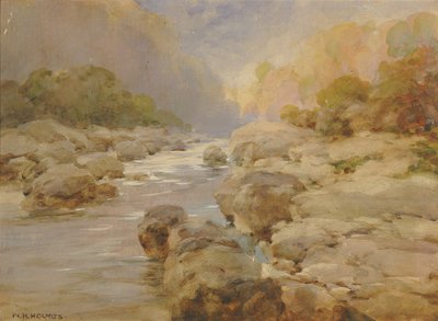 Rock Creek non modificato da William Henry Holmes
