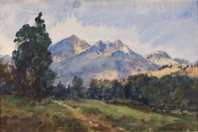 Colline pedemontane del Wyoming da William Henry Holmes