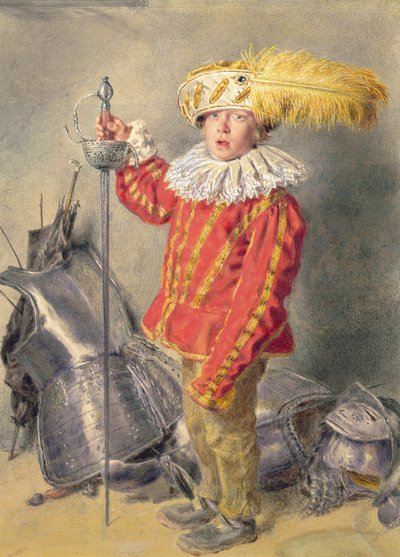 Un guerriero audace da William Henry Hunt