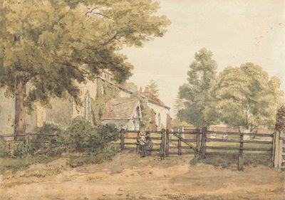 Chiesa di Aldenham da William Henry Hunt