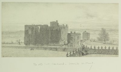 Hardwick Old Hall da William Henry Hunt