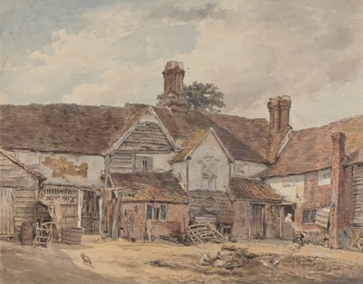 Vecchi edifici agricoli da William Henry Hunt