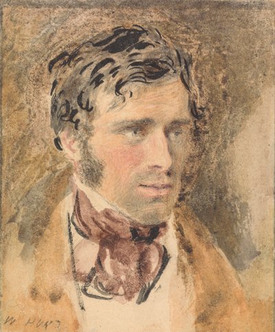 Ritratto di un uomo da William Henry Hunt