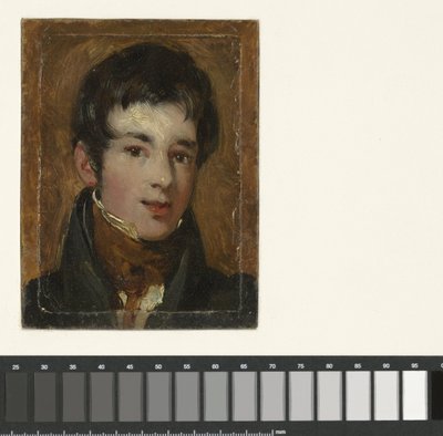 Ritratto del pittore James Holland da William Henry Hunt