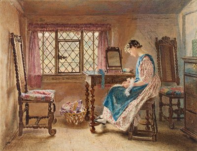 Preparativi per la domenica, c.1832 da William Henry Hunt