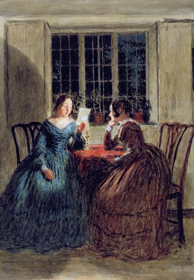 Scena alla luce delle candele da William Henry Hunt
