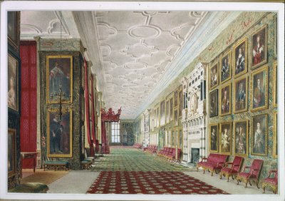 La Galleria Lunga, Hardwick da William Henry Hunt