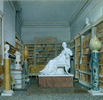 La Vecchia Biblioteca, Chatsworth da William Henry Hunt