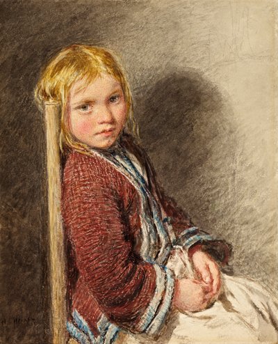 Il modello timido, c.1840 da William Henry Hunt