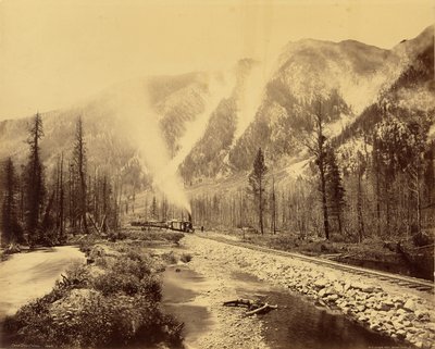 Canyon di Chalk Creek da William Henry Jackson