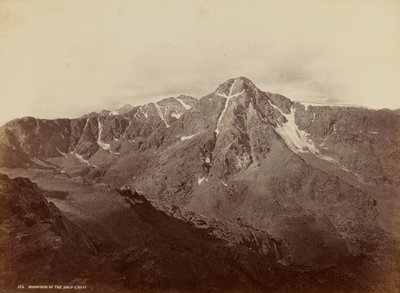 Monte della Santa Croce da William Henry Jackson