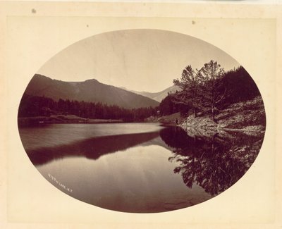 Lago Mistico, M.T., 1872 da William Henry Jackson