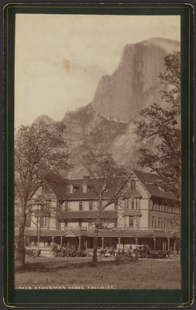 Stoneman House, Yosemite da William Henry Jackson