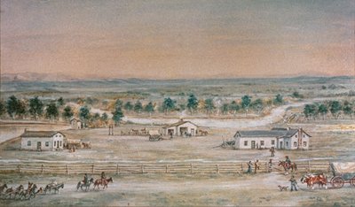 La missione di Whitman nel 1845 da William Henry Jackson