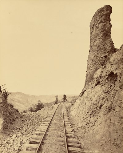 Gola del Tolteco dal Portale da William Henry Jackson