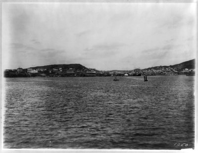 Vladivostok - vista panoramica dal porto da William Henry Jackson