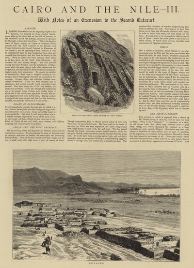 Il Cairo e il Nilo, III da William Henry James Boot