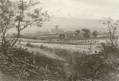 Cattedrale di Canterbury, da Harbledown da William Henry James Boot