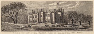 Dalmeny, la residenza di Lord Rosebery, dove è stato ospite Mr Gladstone da William Henry James Boot