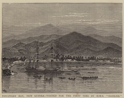 Discovery Bay, Nuova Guinea, visitata per la prima volta dalla HMS Basilisk da William Henry James Boot