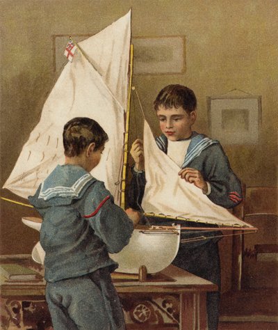 Preparativi per il mare da William Henry James Boot