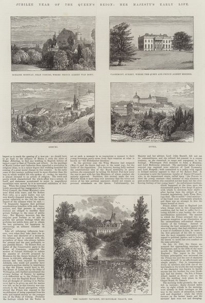 Anno del Giubileo del Regno della Regina, La prima vita di Sua Maestà da William Henry James Boot