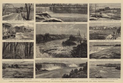 Il Parco Internazionale Proposto alle Cascate del Niagara, Condizione Attuale del Quartiere da William Henry James Boot