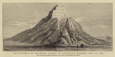 La piramide di Meydoon, aperta dal professor Maspero, 13 dicembre 1881 da William Henry James Boot