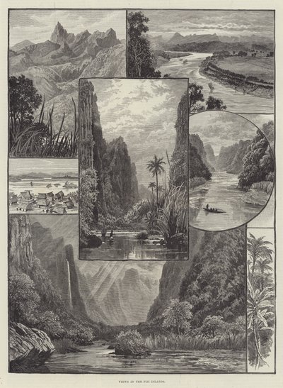 Vedute delle Isole Figi da William Henry James Boot