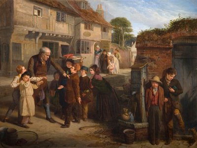 La finestra rotta, 1855 da William Henry Knight