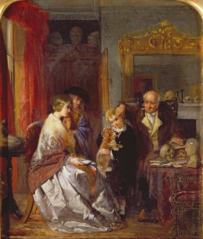 Il Frenologo, c.1852 da William Henry Knight
