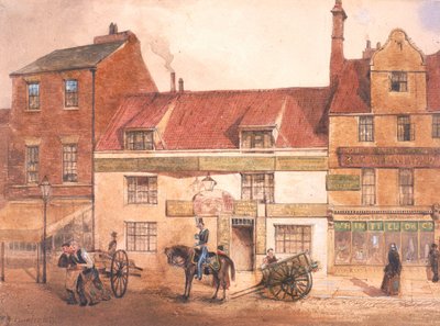 La locanda del cavallo bianco, Pilgrim Street da William Henry Knowles