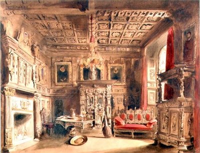 Interno Tudor da William Henry Lake Price