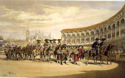 Ingresso dei toreri in processione da William Henry Lake Price