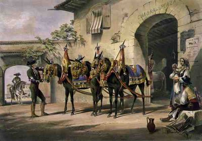 I muli della Plaza de Toros da William Henry Lake Price