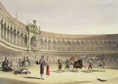 La Plaza di Siviglia, 1865 da William Henry Lake Price