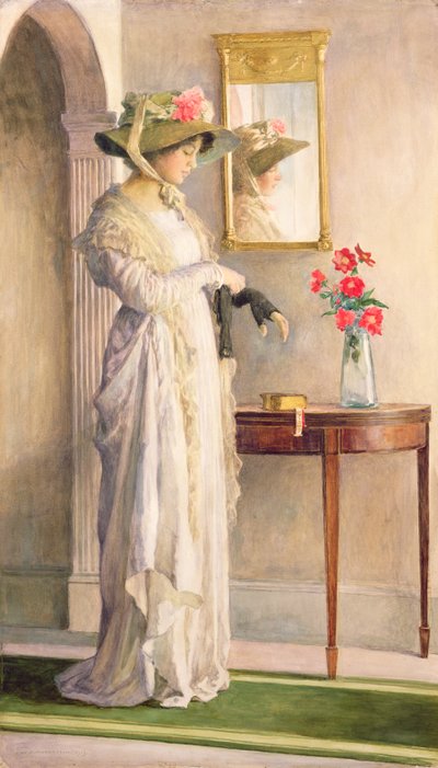 Un momento di riflessione, 1909 da William Henry Margetson