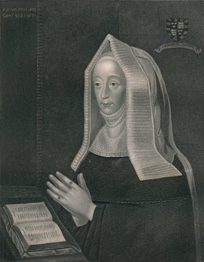 Margherita di Lancaster, madre di Enrico VII da William Henry Mote