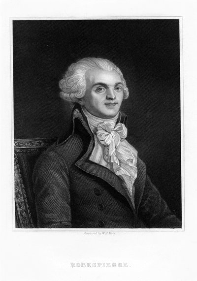 Maximilien Robespierre, uno dei leader della Rivoluzione Francese da William Henry Mote