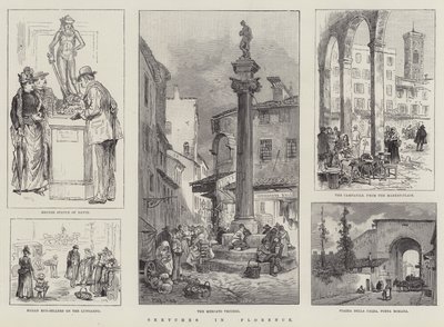 Schizzi a Firenze da William Henry Pike