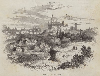 La città di Cracovia da William Henry Pike