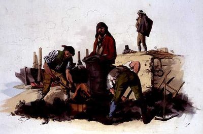 Scaricatori di carbone, da 