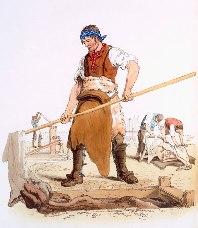 Conciatore di pelle, da 