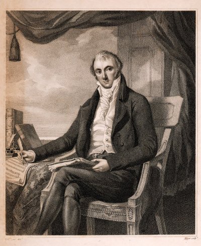 Ritratto del pianista e compositore Joseph Wölfl da William Henry Pyne