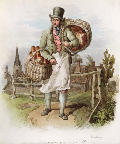 Il Fornaio, illustrazione da 