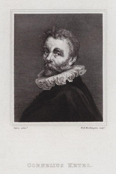 Cornelis Ketel, pittore manierista olandese da William Henry Worthington