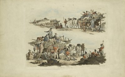 Scene di campo da William Henry after Pyne