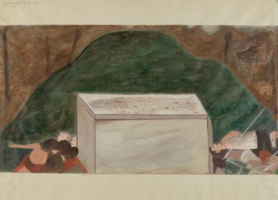 Stazione della Croce n. 14: Gesù è deposto nel sepolcro da William Herbert