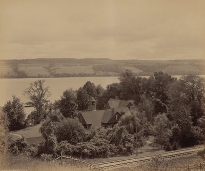 Lago Owasco, Casowasco, c. 1895 (foto) da William Herman Rau