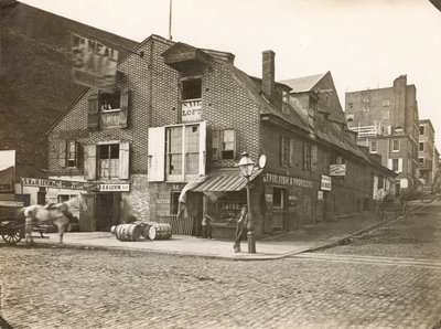 Molo di Race Street, Delaware Avenue a Race Street, 1867 da William Herman Rau